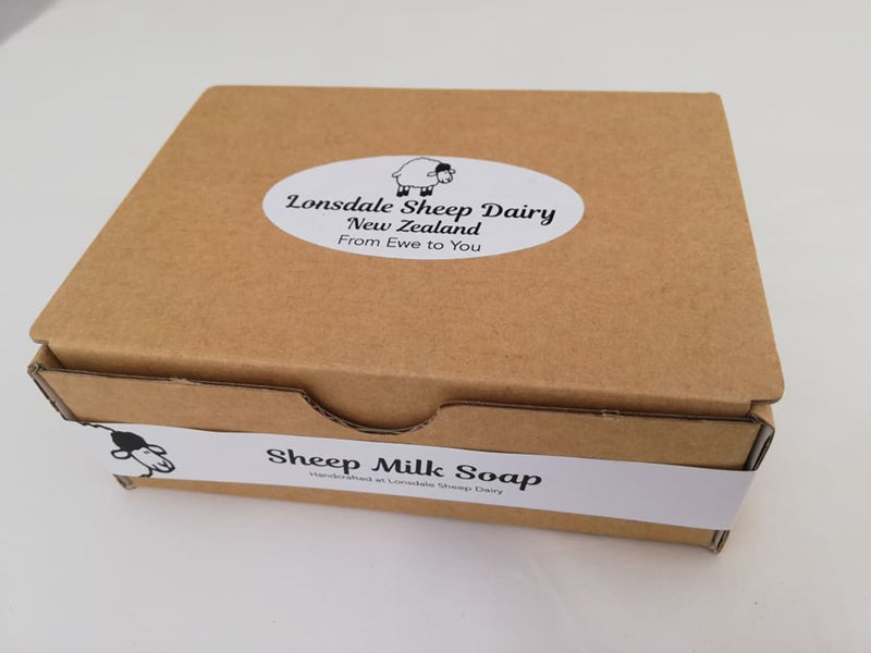 Gift Box 2 x Felted Soap Red Rose